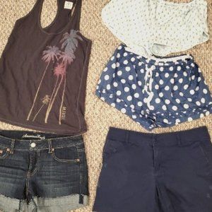 Shorts bundle and 1 tank
